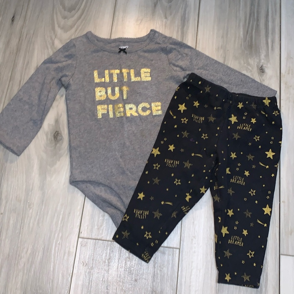 1️⃣ Little but Fierce 12 M Carters set